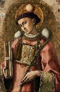Carlo Crivelli, Crivelli 1476 painting of Saint Stephen